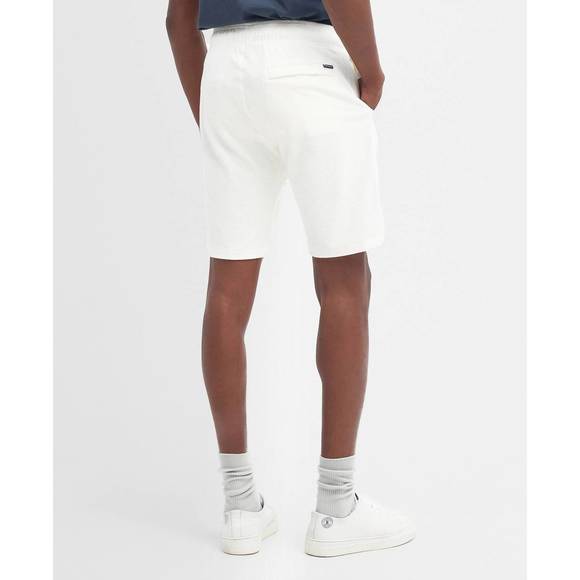 NEW BARBOUR pull on winford shorts in ecru - Picture 2 of 6